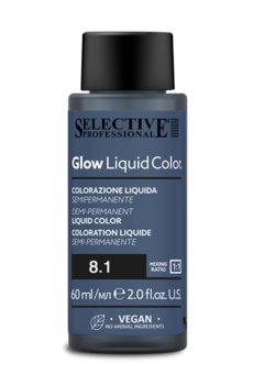 Тонирующий краситель для волос Selective Professional Glow Liquid Color 8.1 Ash Light Blond, 60 мл