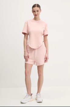 Хлопковая футболка adidas by Stella McCartney