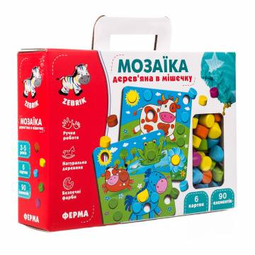 Навчальна гра Vladi Toys Мозаїка Ферма (ZB2002-01) Навчальна гра Vladi Toys Мозаїка Ферма (ZB2002-01)