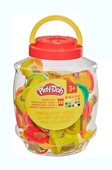 Набор для лепки Play-Doh Ведерство с Развлечениями, от 3 лет, 20 баночек (F1530)
