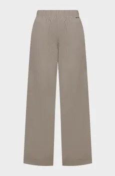 Женские бежевые брюки NYLON STRAIGHT LEG Бежевый 40 Calvin Klein K20K206966