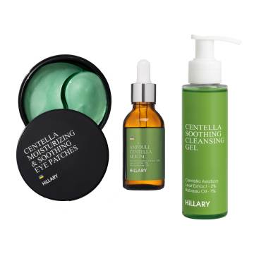 Набір із центеллою для заспокоєння та відновлення шкіри Hillary Centella Soothing & Recovery Set Набір із центеллою для заспокоєння та відновлення шкіри Hillary Centella Soothing & Recovery Set