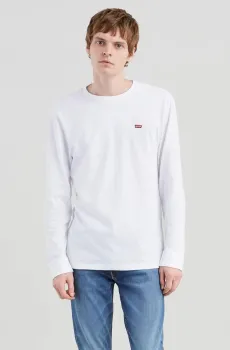 Мужской белый лонгслив Белый XL Levi’s® 72848;0000