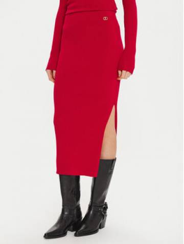 TWINSET Спідниця-олівець 242TT3026 Червоний Slim Fit TWINSET Спідниця-олівець 242TT3026 Червоний Slim Fit
