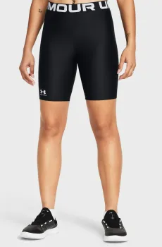 Женские черные велосипедки UA HG Authentics 8in Черный S Under Armour 1383627-001