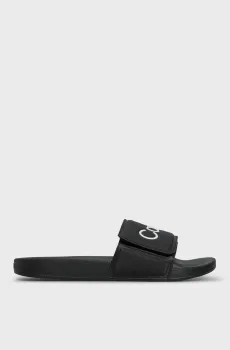 Мужские черные слайдеры POOL SLIDE ADJ Черный 44 Calvin Klein HM0HM01357