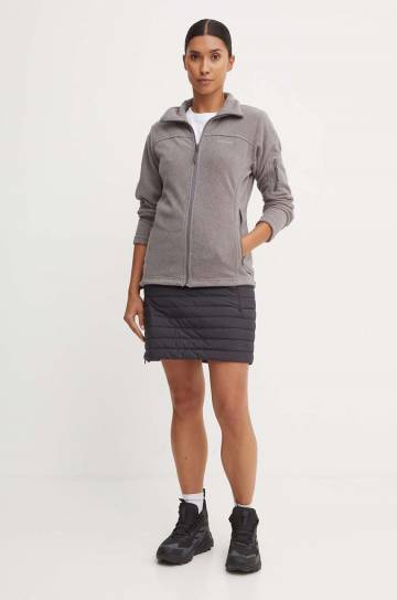 Спортивная кофта Columbia Fast Trek цвет серый однотонная 1465351 Спортивная кофта Columbia Fast Trek цвет серый однотонная 1465351
