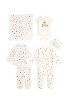 Детский хлопковый комплект Polo Ralph Lauren