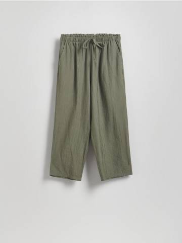 Reserved - LADIES` TROUSERS - зелений - 1051P-87X Reserved - LADIES` TROUSERS - зелений - 1051P-87X
