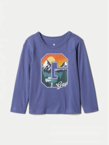 Gap Блузка 515126-03 Голубий Regular Fit Gap Блузка 515126-03 Голубий Regular Fit