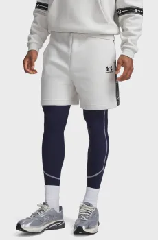 Мужские белые шорты UA Icon Flc Taped Short Белый XL Under Armour 6013458-110