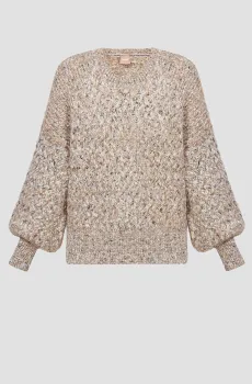 Женский бежевый свитер Бежевый M BOSS 50493847;962