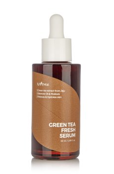 Освежающая сыворотка для лица Isntree Green Tea Fresh Serum на основе зеленого чая, 50 мл