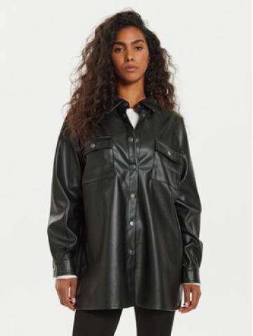 Noisy May Сорочка Flanny 27022945 Чорний Oversize Noisy May Сорочка Flanny 27022945 Чорний Oversize