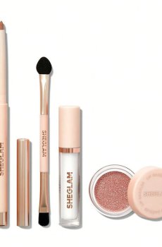 Набор для макияжа губ Sheglam Lip Dazzler Glitter Kit, Debutante (карандаш, 0.2 г + кисть, 1 шт + блеск, 1.1 г + блестки, 1.7 г)