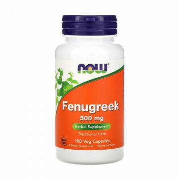 Пажитник NOW Foods Fenugreek 500 мг, 100 капсул Пажитник NOW Foods Fenugreek 500 мг, 100 капсул