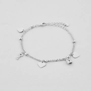 Серебряный браслет Minimal 550254б Серебряный браслет Minimal 550254б