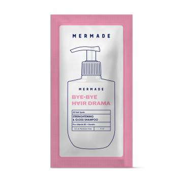 Шампунь Mermade Strenghtening & Gloss Shampoo Укрепление и сияние, для всех типов волос, 9 мл (пробник) Шампунь Mermade Strenghtening & Gloss Shampoo Укрепление и сияние, для всех типов волос, 9 мл (пробник)