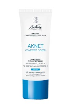 Уценка! Тональная основа для лица BioNike Aknet Comfort Cover Anti-Blemish Foundation, SPF 30, 101 Ivoire, 30 мл