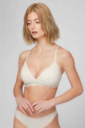 Хлопковый бюстгальтер с уплотненной чашкой (220.00.02 С COTTON) Хлопковый бюстгальтер с уплотненной чашкой (220.00.02 С COTTON)