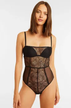 Женский черный комбидресс GRENADE Черный 75C Etam 6531008