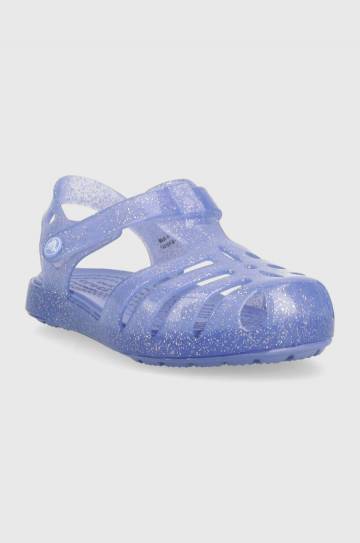 Детские сандалии Crocs CROCS ISABELLA SANDAL цвет фиолетовый Детские сандалии Crocs CROCS ISABELLA SANDAL цвет фиолетовый