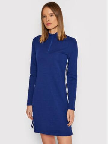 DKNY Трикотажна сукня DD1GD247 Cиній Regular Fit DKNY Трикотажна сукня DD1GD247 Cиній Regular Fit