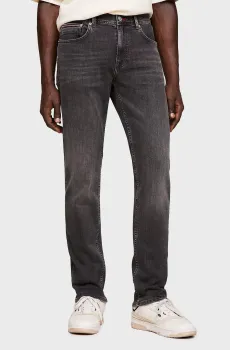 Мужские темно-серые джинсы STRAIGHT DENTON STR SALTON BLK Серый 31-34 Tommy Hilfiger MW0MW33943