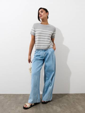 Mohito - Бавовняний светр - сірий - M