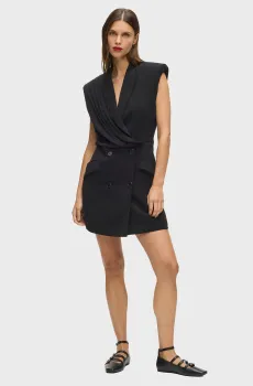 Женское черное платье FASHION Черный 40 Karl Lagerfeld B1W13051