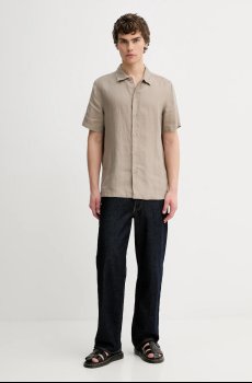 Льняная рубашка Samsoe Samsoe SAAVAN