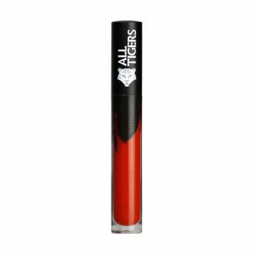 Уценка! Жидкая матовая помада для губ All Tigers Natural & Vegan Liquid Lipstick 886 Shake The Ground, 8 мл Уценка! Жидкая матовая помада для губ All Tigers Natural & Vegan Liquid Lipstick 886 Shake The Ground, 8 мл