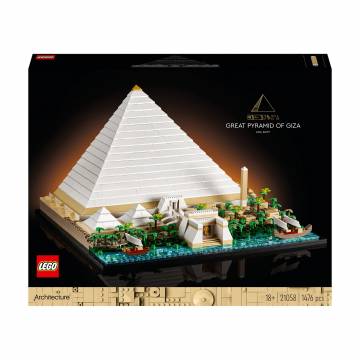 Конструктор LEGO Architecture Пирамида Хеопса, 1476 деталей, от 18 лет (21058) Конструктор LEGO Architecture Пирамида Хеопса, 1476 деталей, от 18 лет (21058)