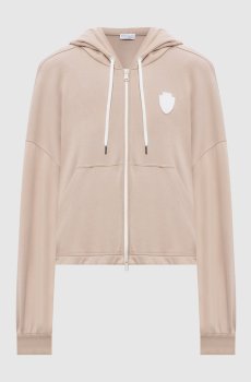 Бежевая спортивная куртка