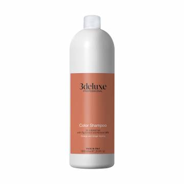 Шампунь 3DeLuXe Color Shampoo для окрашенных волос, с экстрактом инжира и миндальным молочком, 1 л Шампунь 3DeLuXe Color Shampoo для окрашенных волос, с экстрактом инжира и миндальным молочком, 1 л
