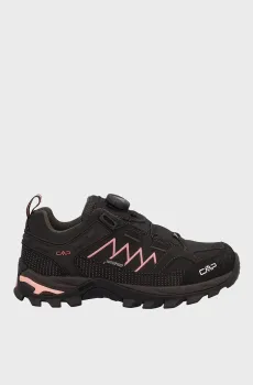 Женские черные замшевые кроссовки RIGEL LOW FITGO TREKKING Черный 37 CMP 3Q13586-92UU
