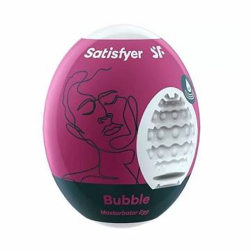 Мастурбатор-яйцо Satisfyer Masturbator Egg Single Bubble малиновый, 1 шт Мастурбатор-яйцо Satisfyer Masturbator Egg Single Bubble малиновый, 1 шт