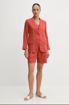 Льняная блузка United Colors of Benetton