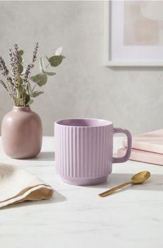 Ребриста кружка - Фіолетовий