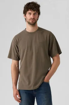 Мужская коричневая футболка Коричневый L Levi’s® A0637;0175