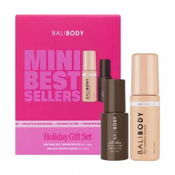 Подарочный набор для тела Bali Body Mini Best Sellers (мусс автозагар, 50 мл + сыворотка автозагар, 50 мл) Подарочный набор для тела Bali Body Mini Best Sellers (мусс автозагар, 50 мл + сыворотка автозагар, 50 мл)