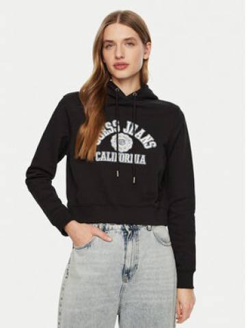 Guess Jeans Світшот W5RQ29 K68I4 Чорний Regular Fit Guess Jeans Світшот W5RQ29 K68I4 Чорний Regular Fit