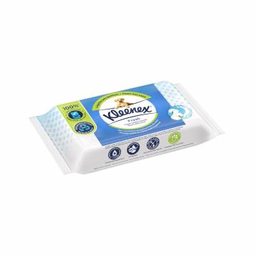 Влажная туалетная бумага Kleenex Fresh, 42 шт Влажная туалетная бумага Kleenex Fresh, 42 шт