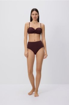 Reserved - Верх пляжного купальника - темно-фіолетовий - 324HP-49X