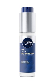 Антивозрастной гидрогель NIVEA MEN Hyaluron с гиалуроновой кислотой, 50 мл