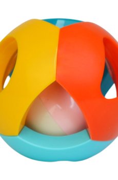 Игрушка-погремушка Lindo Шар, с рождения, 9*9*9 см (НЕ0142)