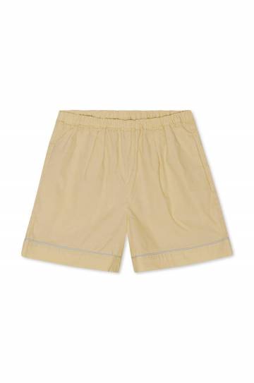 Детские шорты Konges Sløjd цвет бежевый однотонные