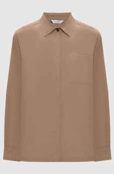 Бежевая блуза SIAMESE из шелка