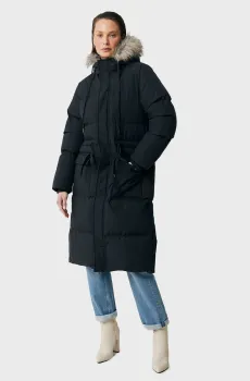 Женская черная парка Черный S Mexx GC1152036W