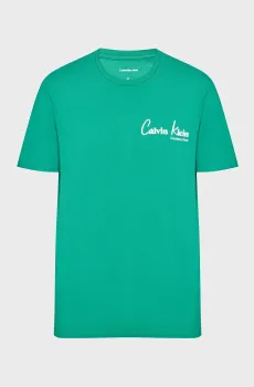 Мужская зеленая футболка WHOLESALE JEANS Зеленый M Calvin Klein Jeans LV14RF802G